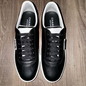 Chanel Black womens Sneakers NWT